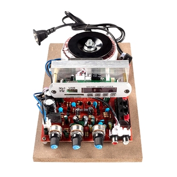 High-Power USB Bluetooth HIFI Class Lossless Power Amplifier Board Module 100W+100W(EU Plug)